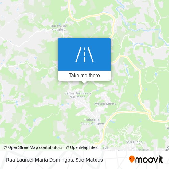 Rua Laureci Maria Domingos map