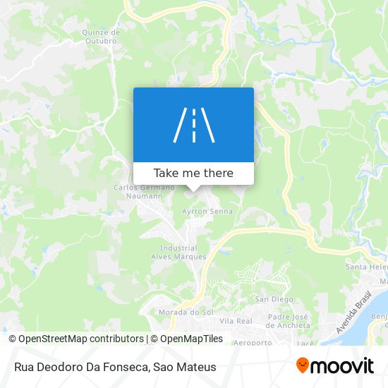 Rua Deodoro Da Fonseca map