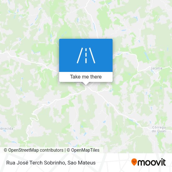 Rua José Terch Sobrinho map