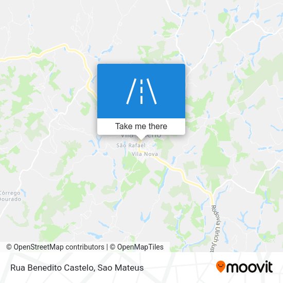 Rua Benedito Castelo map