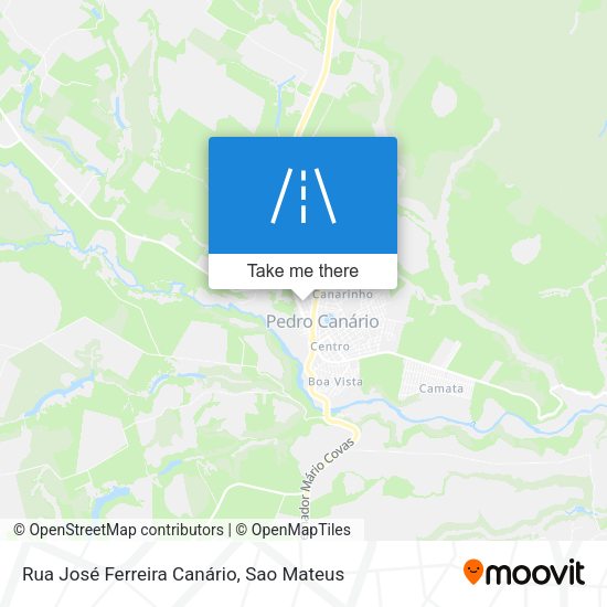 Rua José Ferreira Canário map
