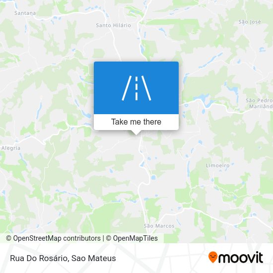 Rua Do Rosário map
