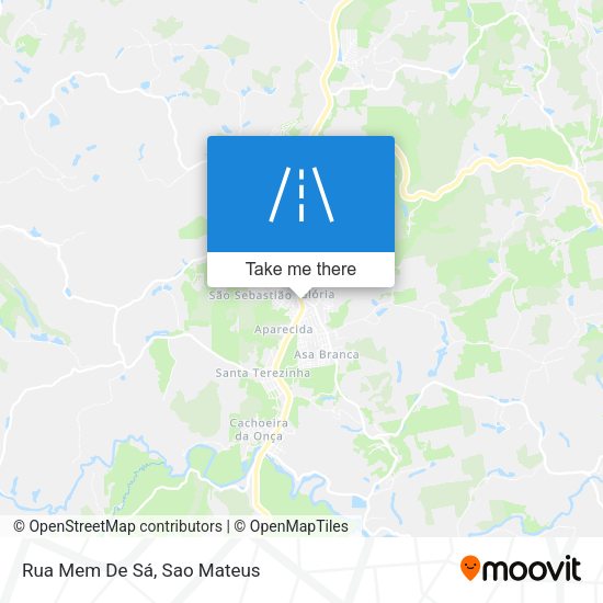 Rua Mem De Sá map