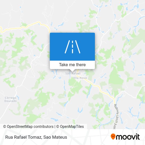 Rua Rafael Tomaz map