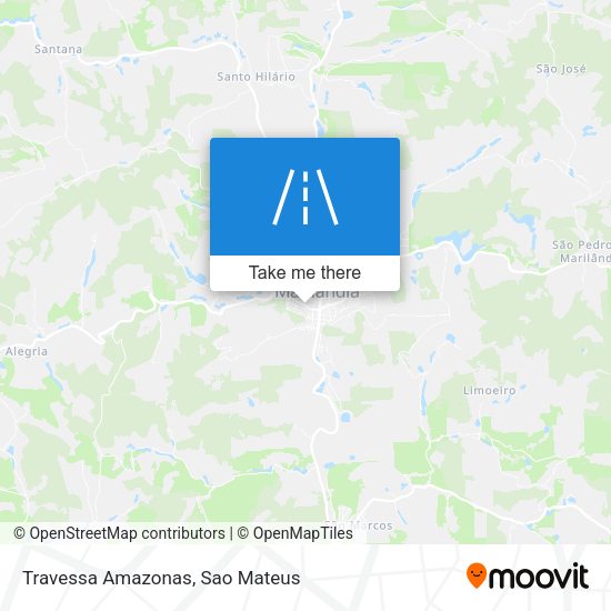 Travessa Amazonas map
