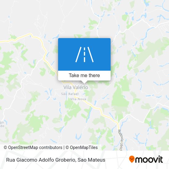 Rua Giacomo Adolfo Groberio map