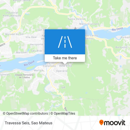 Travessa Seis map