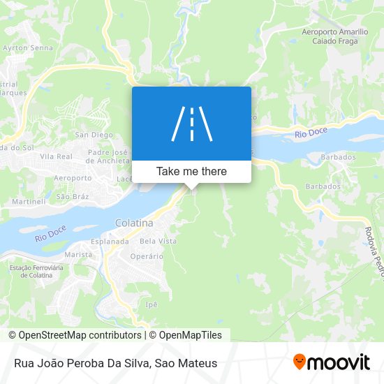 Rua João Peroba Da Silva map