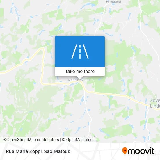 Rua Maria Zoppi map
