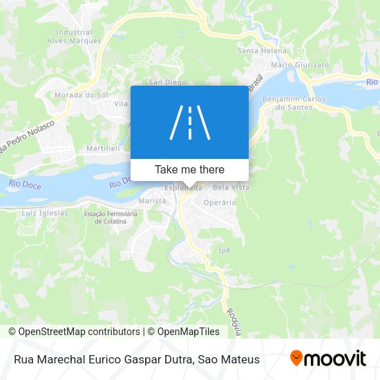 Rua Marechal Eurico Gaspar Dutra map