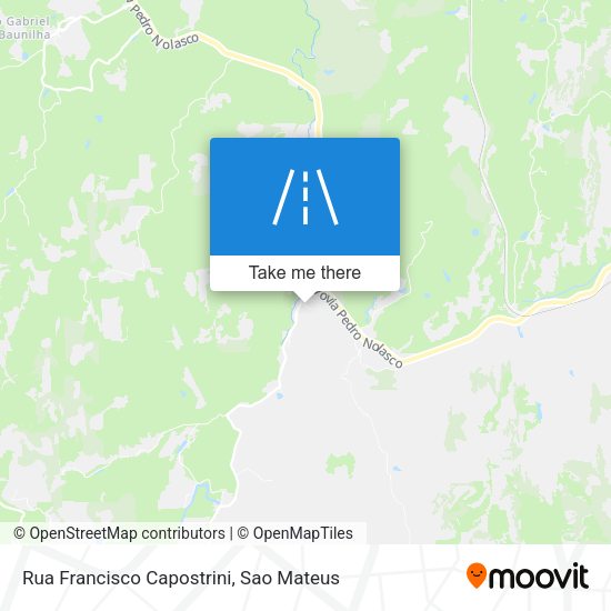 Rua Francisco Capostrini map