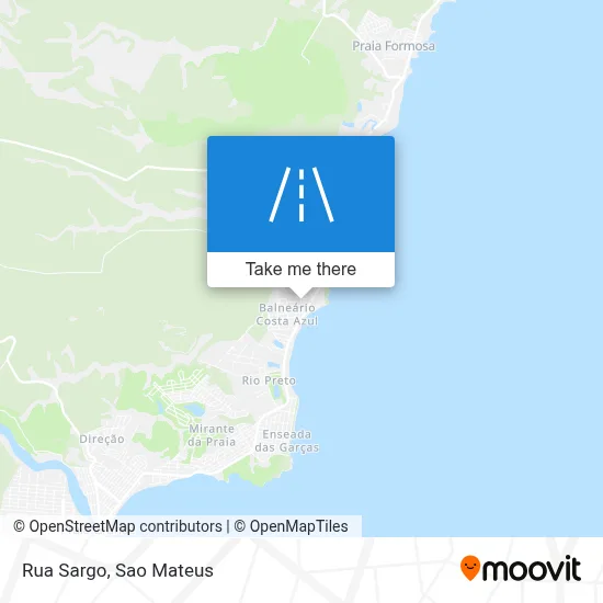 Rua Sargo map
