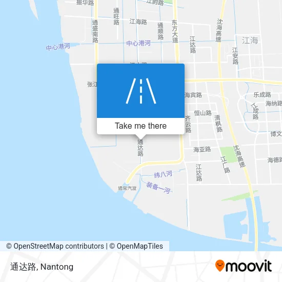 通达路 map