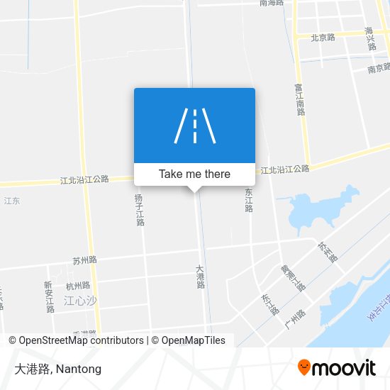 大港路 map