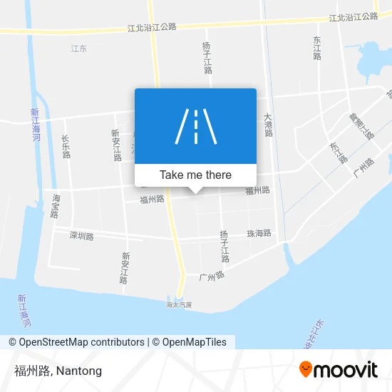福州路 map