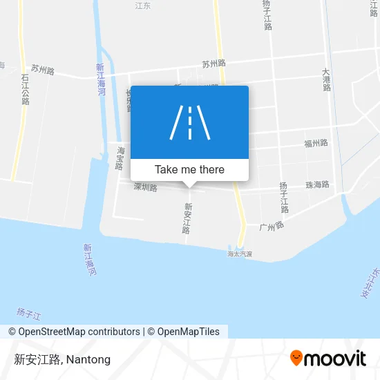 新安江路 map