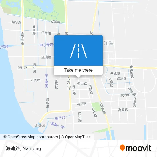 海迪路 map