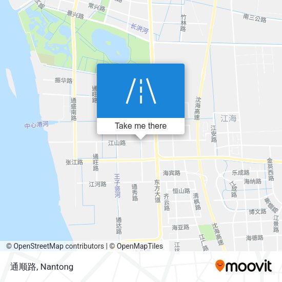 通顺路 map