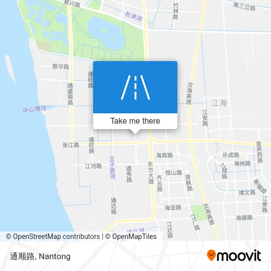 通顺路 map