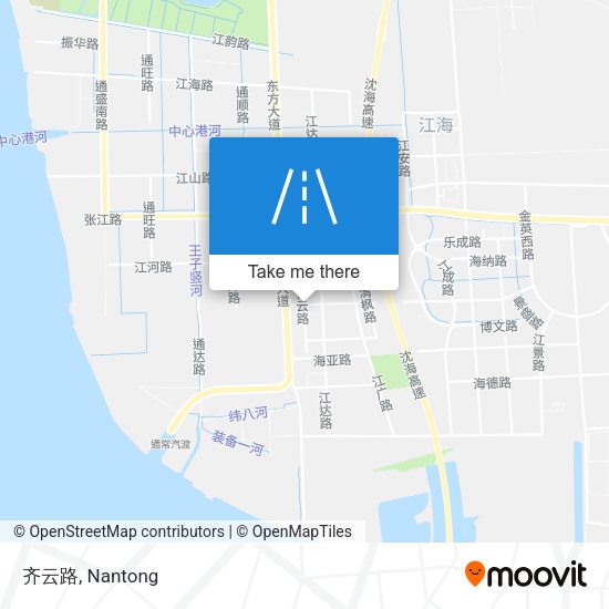 齐云路 map