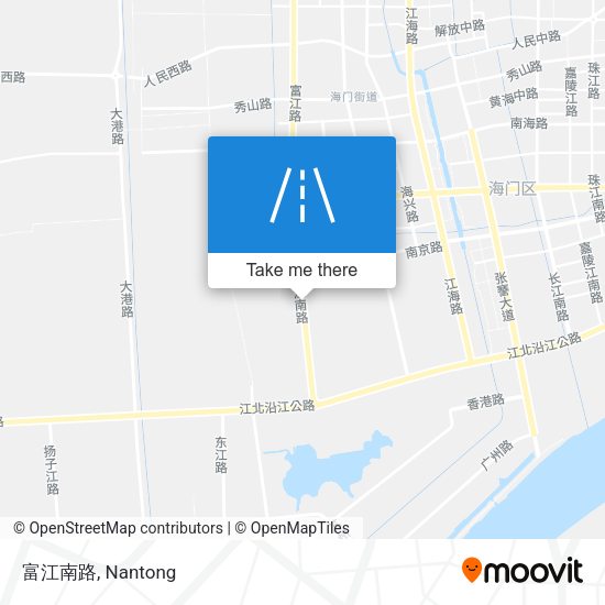 富江南路 map