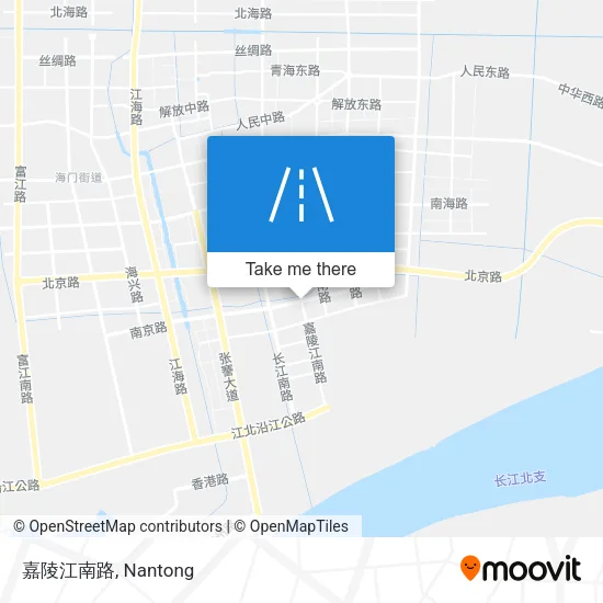 嘉陵江南路 map