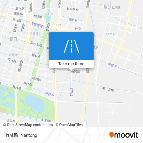 竹林路 map