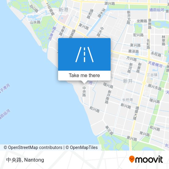 中央路 map