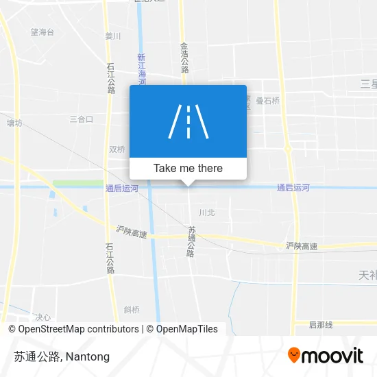 苏通公路 map
