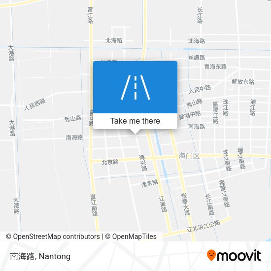 南海路 map