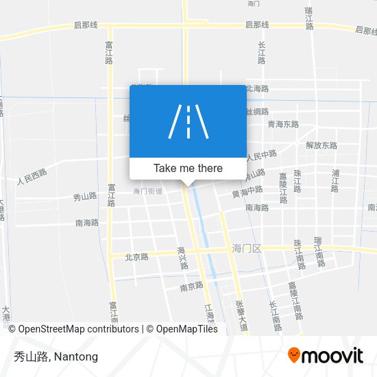 秀山路 map