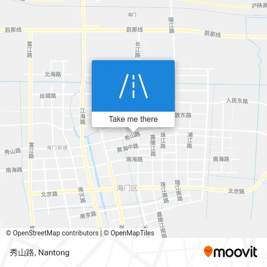 秀山路 map