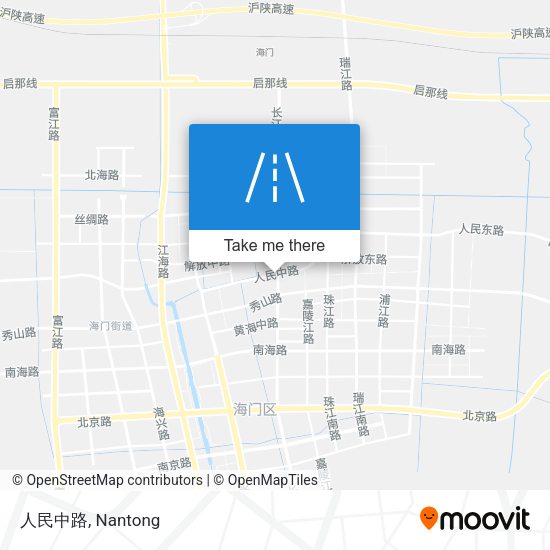 人民中路 map
