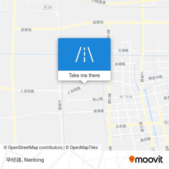 毕经路 map