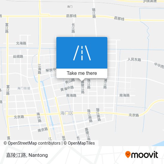 嘉陵江路 map