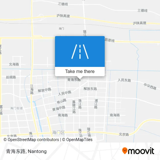 青海东路 map