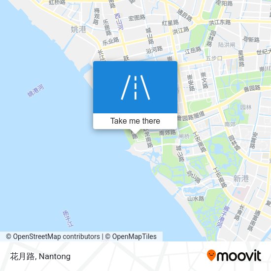 花月路 map