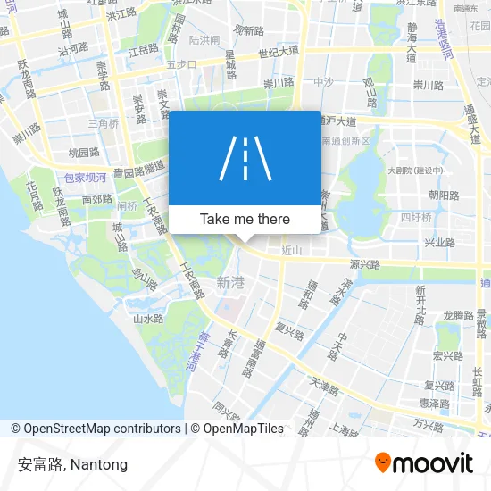 安富路 map