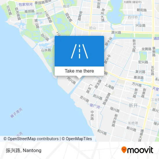 振兴路 map