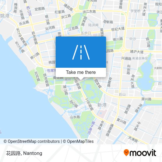 花园路 map
