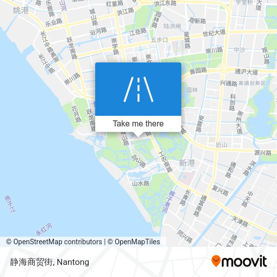 静海商贸街 map
