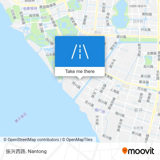 振兴西路 map