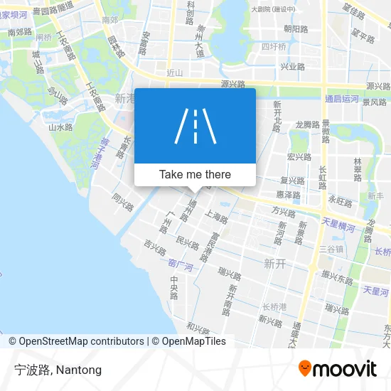 宁波路 map