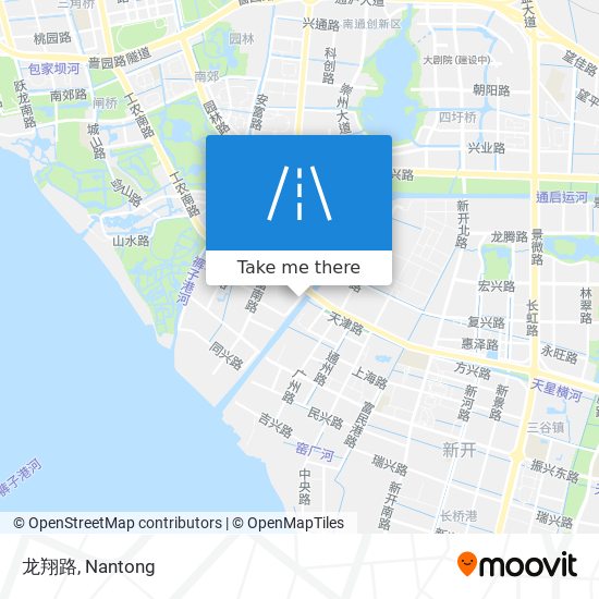 龙翔路 map