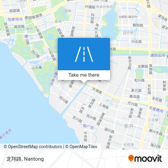 龙翔路 map