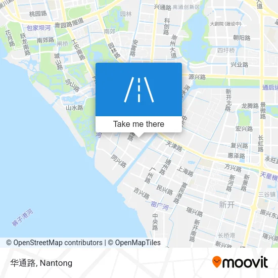华通路 map
