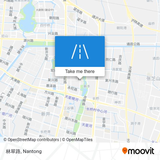 林翠路 map