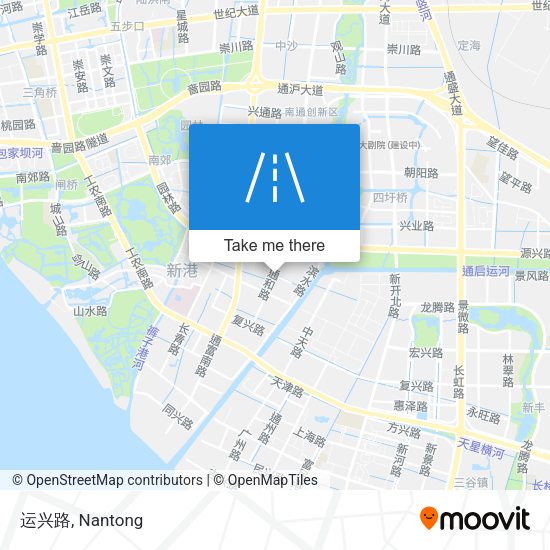 运兴路 map