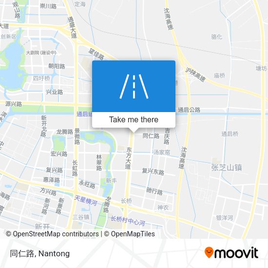 同仁路 map