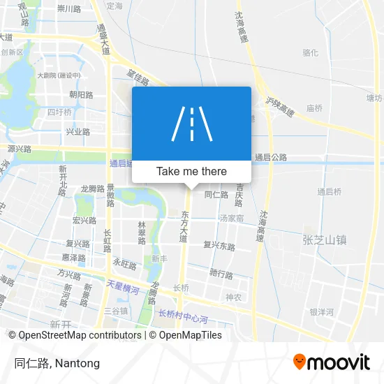 同仁路 map
